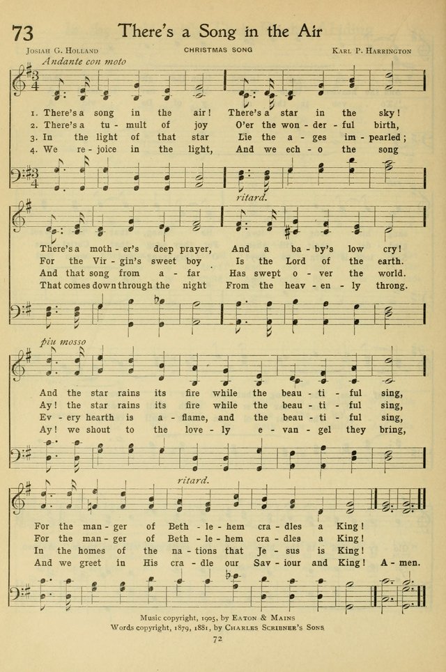 The Methodist Sunday School Hymnal page 85