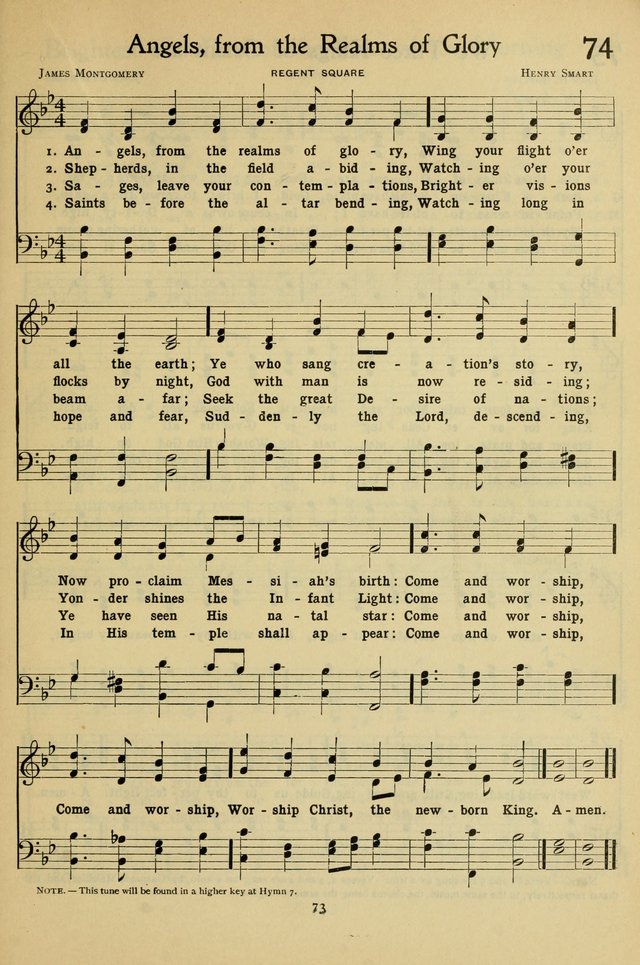 The Methodist Sunday School Hymnal page 86