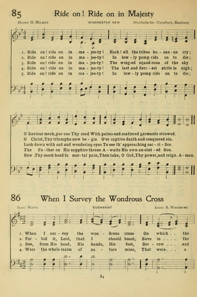 The Methodist Sunday School Hymnal page 97