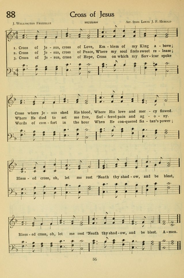 The Methodist Sunday School Hymnal page 99