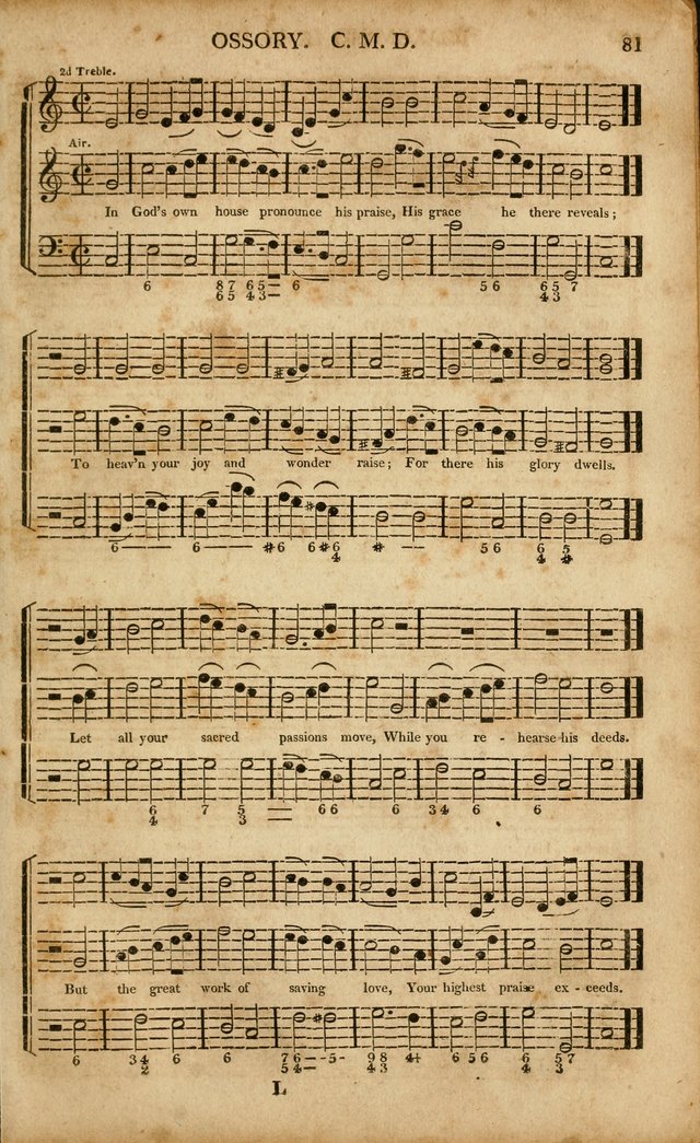 Musica Sacra: or, Springfield and Utica Collections United: consisting of Psalm and hymn tunes, anthems, and chants (2nd revised ed.) page 81