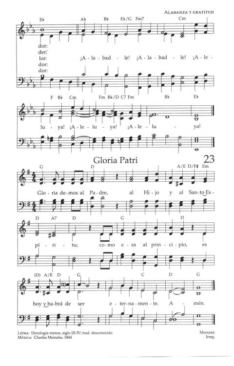 Mil Voces para Celebrar: Himnario Metodista page 165