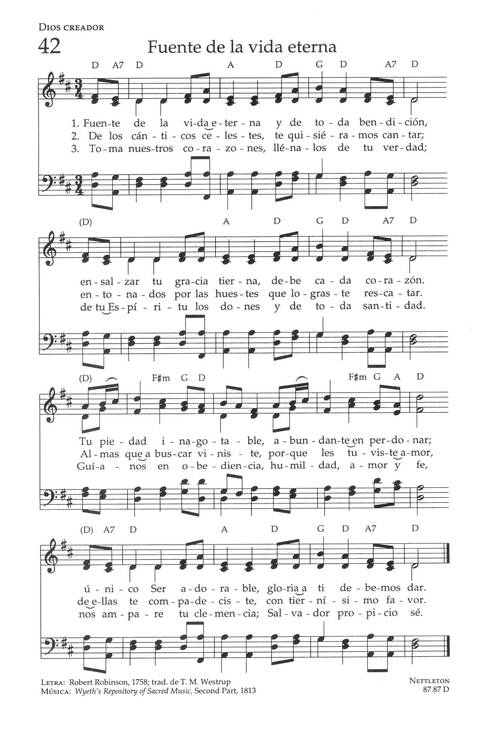 Mil Voces para Celebrar: Himnario Metodista page 186