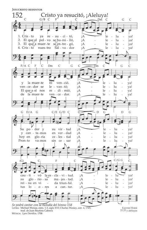 Mil Voces para Celebrar: Himnario Metodista page 312