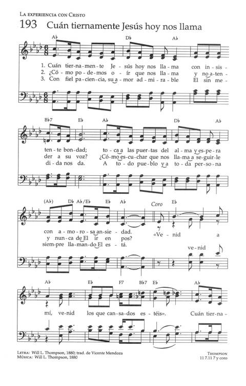 Mil Voces para Celebrar: Himnario Metodista page 358