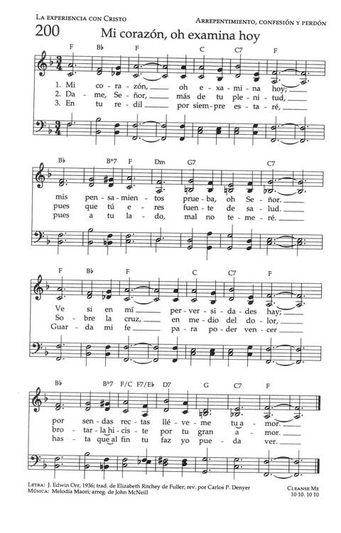 Mil Voces para Celebrar: Himnario Metodista page 366
