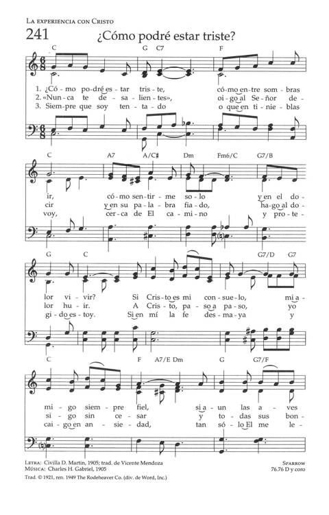 Mil Voces para Celebrar: Himnario Metodista page 412