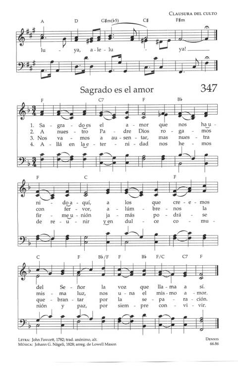 Mil Voces para Celebrar: Himnario Metodista page 535