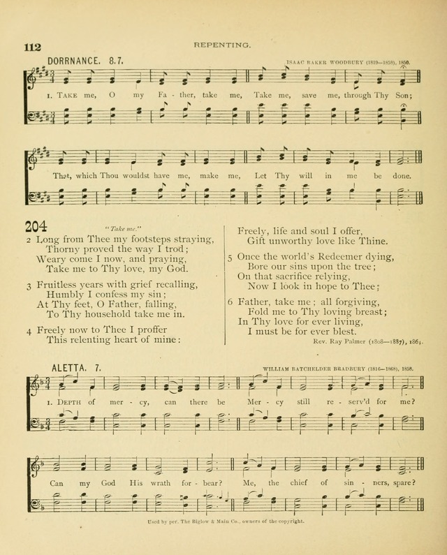 Many Voices; or, Carmina Sanctorum, Evangelistic Edition with Tunes page 103