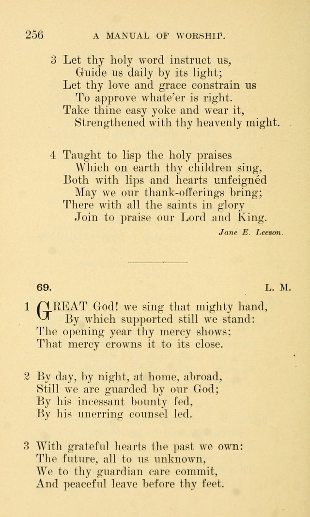 A Manual of Worship: for the chapel of Girard College page 261