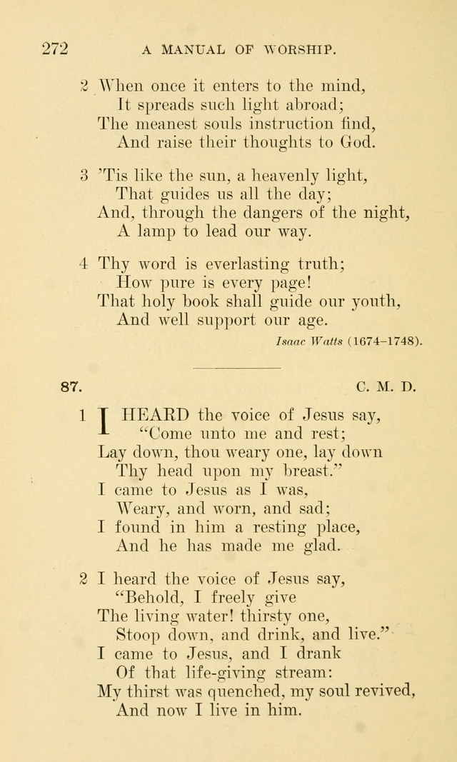 A Manual of Worship: for the chapel of Girard College page 277