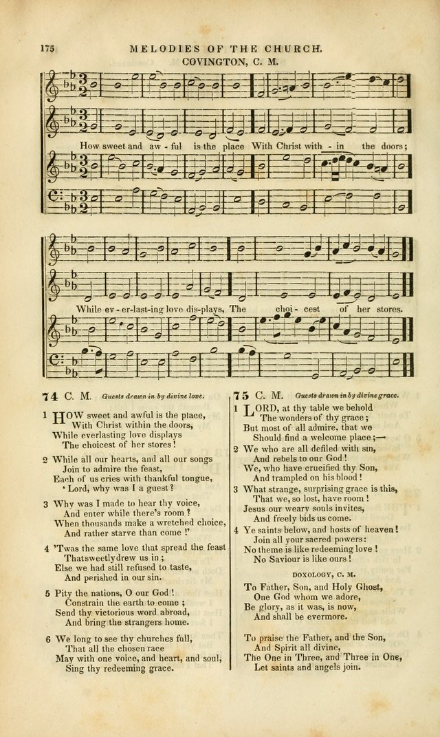 Melodies of the Church: a collection of psalms and hymns adapted to publick and social worship, seasons of revival, monthly concerts of prayer, and various similar occasions... page 176