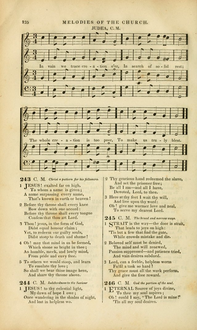 Melodies of the Church: a collection of psalms and hymns adapted to publick and social worship, seasons of revival, monthly concerts of prayer, and various similar occasions... page 236