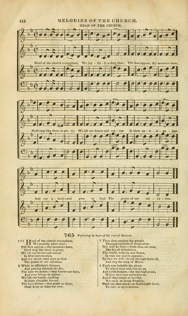 Melodies of the Church: a collection of psalms and hymns adapted to publick and social worship, seasons of revival, monthly concerts of prayer, and various similar occasions... page 414