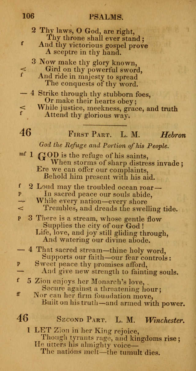 Manual of Christian Psalmody: a collection of psalms and hymns for public worship page 108
