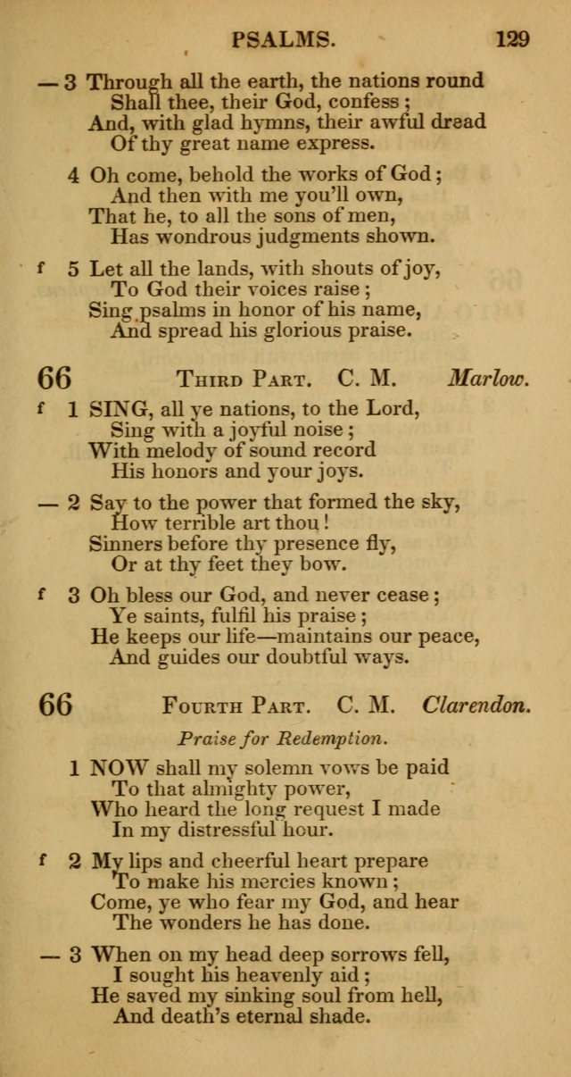 Manual of Christian Psalmody: a collection of psalms and hymns for public worship page 131