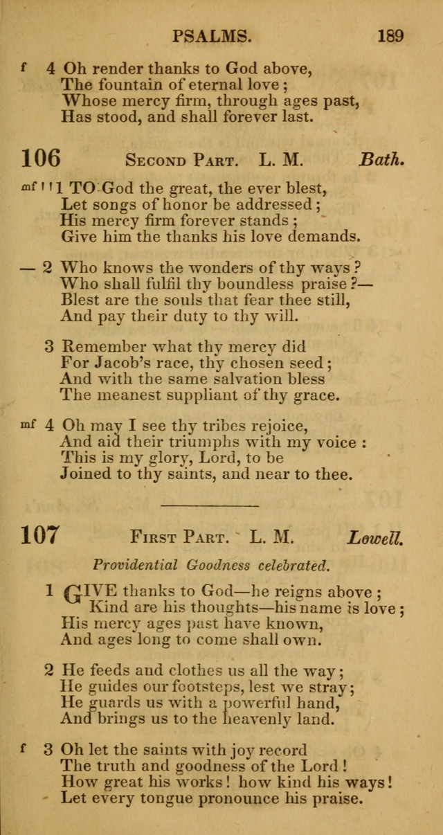 Manual of Christian Psalmody: a collection of psalms and hymns for public worship page 191