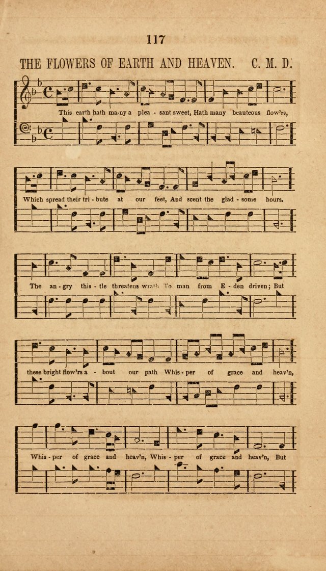 The Minstrel of Zion: a book of religious songs, accompanied with appropriate music, chiefly original page 117