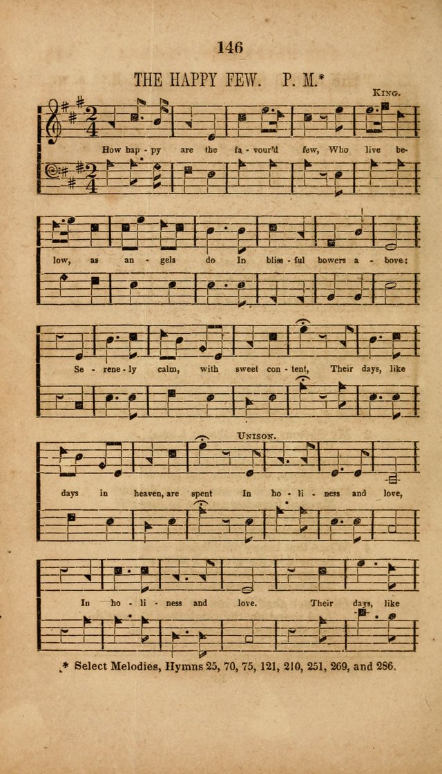The Minstrel of Zion: a book of religious songs, accompanied with appropriate music, chiefly original page 146