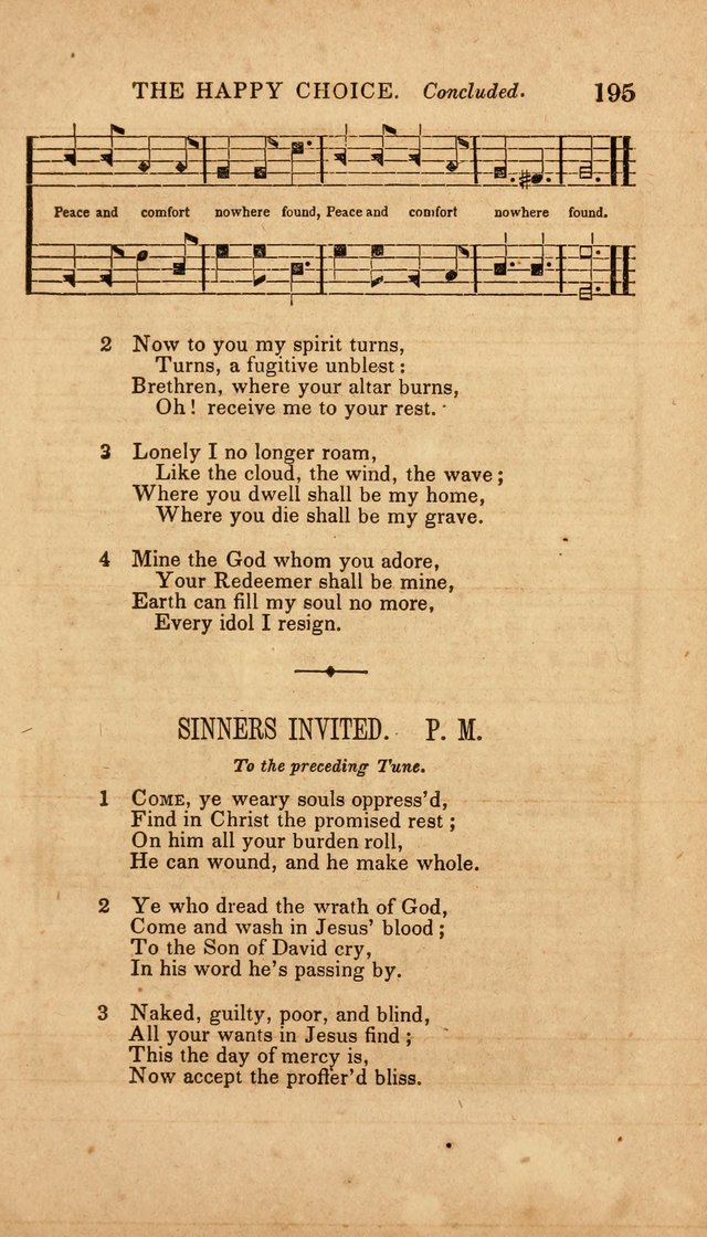 The Minstrel of Zion: a book of religious songs, accompanied with appropriate music, chiefly original page 195