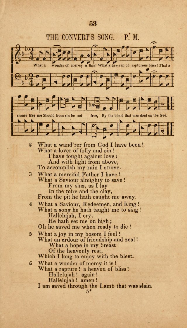 The Minstrel of Zion: a book of religious songs, accompanied with appropriate music, chiefly original page 53
