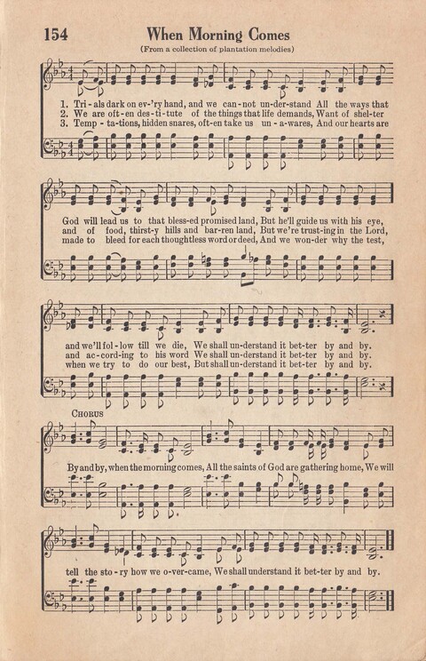Melodies of Zion: A Compilation of Hymns and Songs, Old and New, Intended for All Kinds of Religious Service page 154