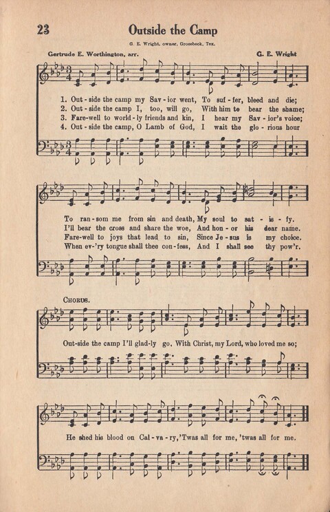 Melodies of Zion: A Compilation of Hymns and Songs, Old and New, Intended for All Kinds of Religious Service page 24