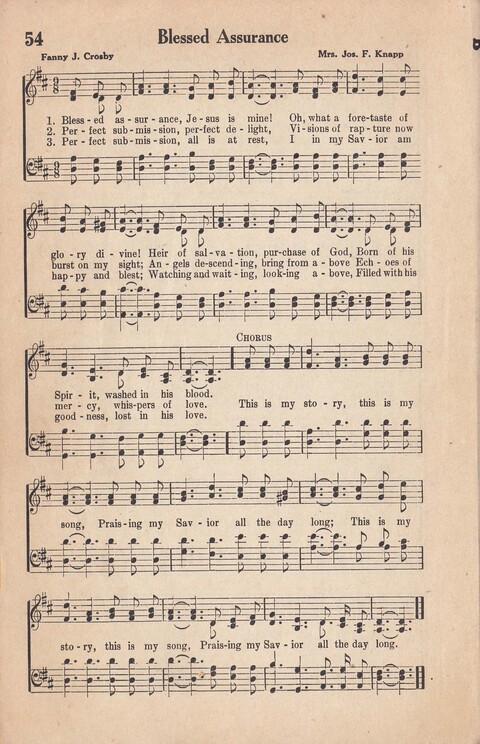 Melodies of Zion: A Compilation of Hymns and Songs, Old and New, Intended for All Kinds of Religious Service page 55