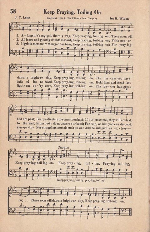 Melodies of Zion: A Compilation of Hymns and Songs, Old and New, Intended for All Kinds of Religious Service page 59