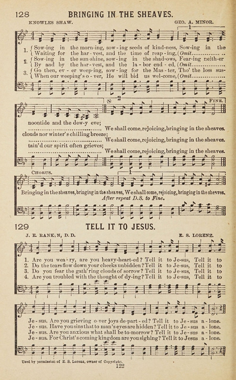 New Anti-Saloon Songs: A Collection of Temperance and Moral Reform Songs Prepared at the Request of The National Anti-Saloon League page 120