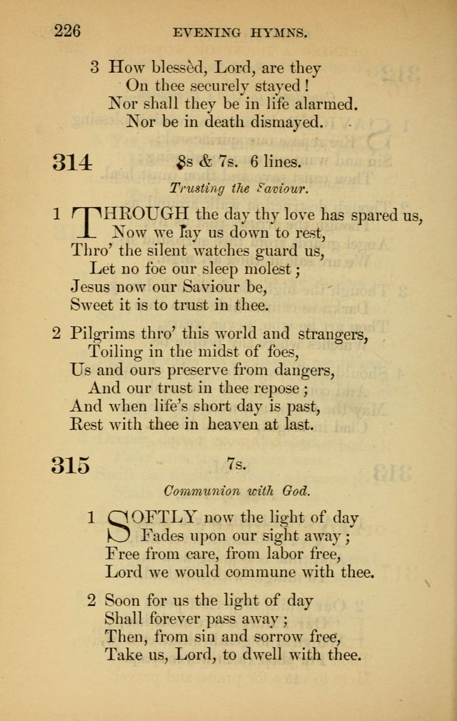 The New Baptist Psalmist and Tune Book: for churches and Sunday-schools page 226