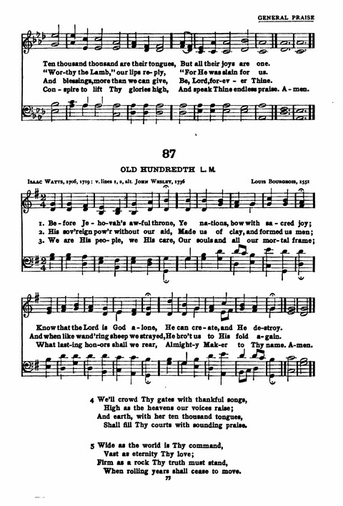 The New Baptist Praise Book: or, Hymns of the Centuries page 75