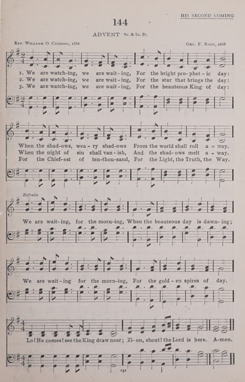 The New Baptist Praise Book: or hymns of the centuries page 131