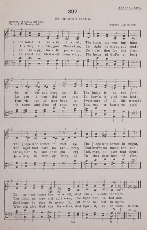 The New Baptist Praise Book: or hymns of the centuries page 349