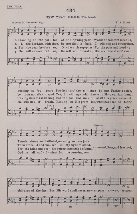 The New Baptist Praise Book: or hymns of the centuries page 380