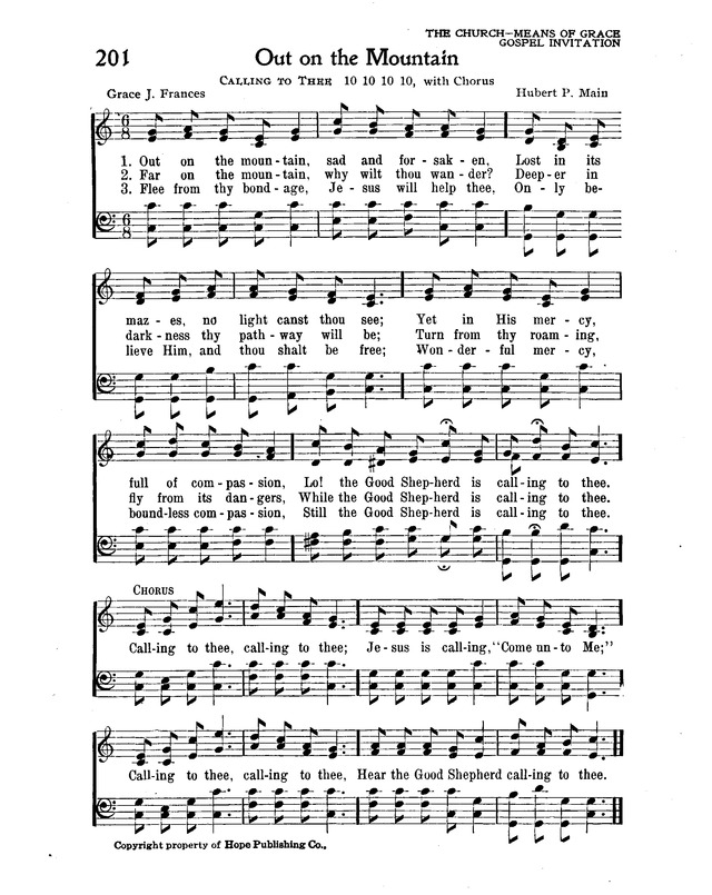 The New Christian Hymnal page 175