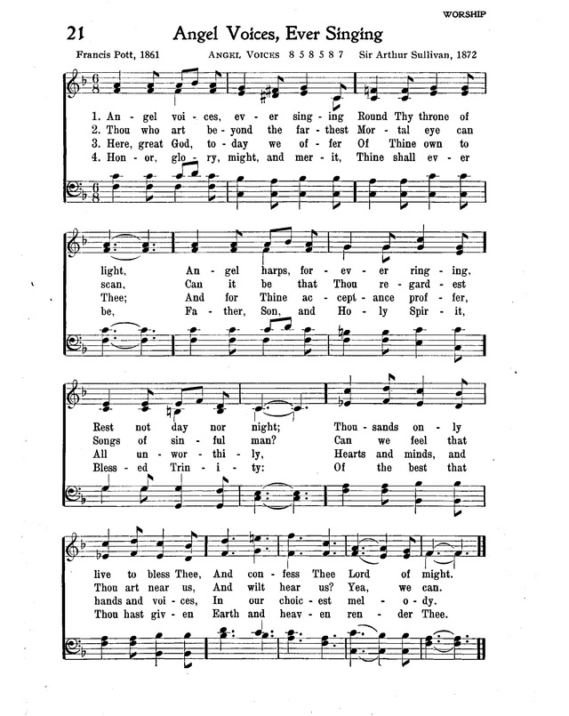 The New Christian Hymnal page 19