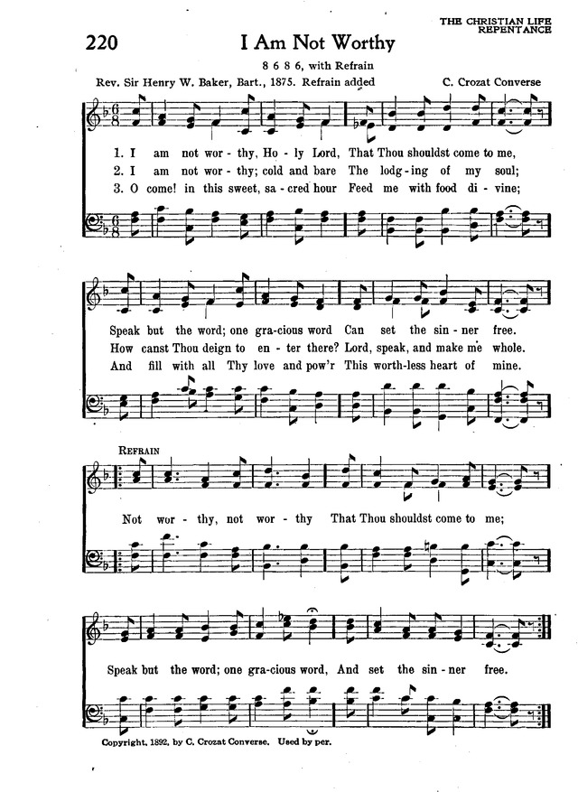 The New Christian Hymnal page 191
