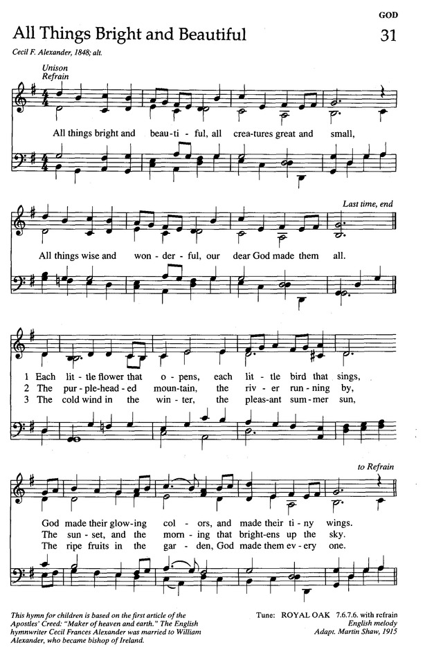 The New Century Hymnal page 110