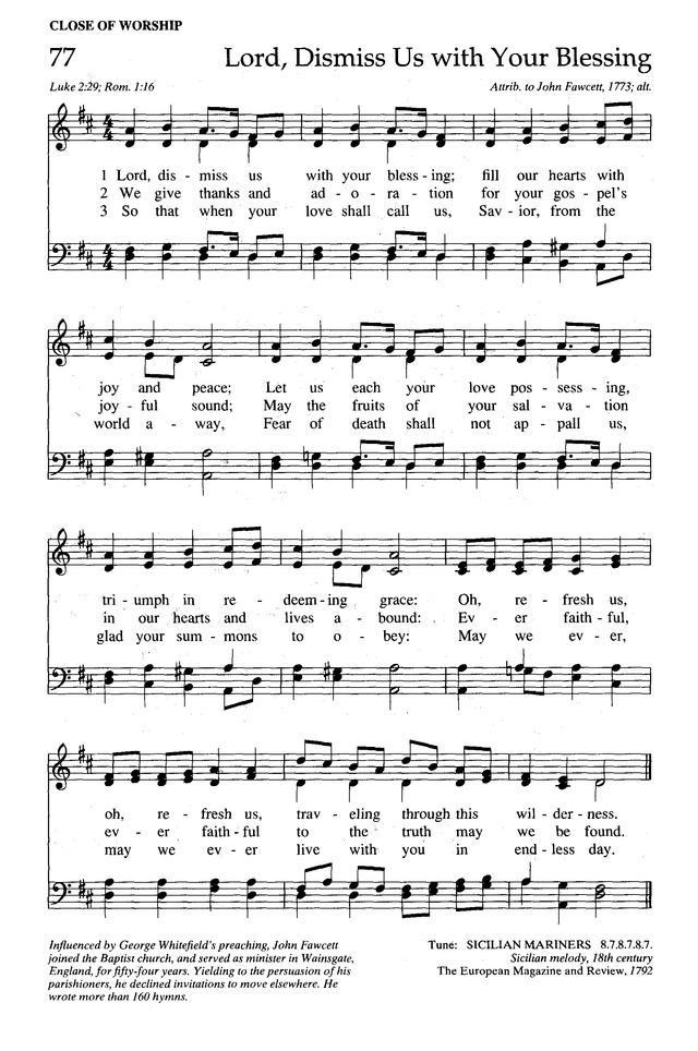 The New Century Hymnal page 159