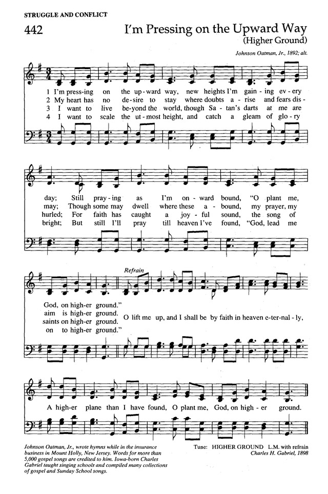 The New Century Hymnal page 543
