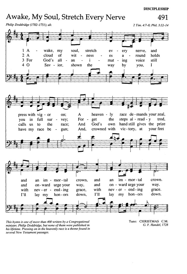 The New Century Hymnal page 596