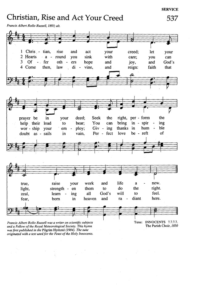The New Century Hymnal page 640