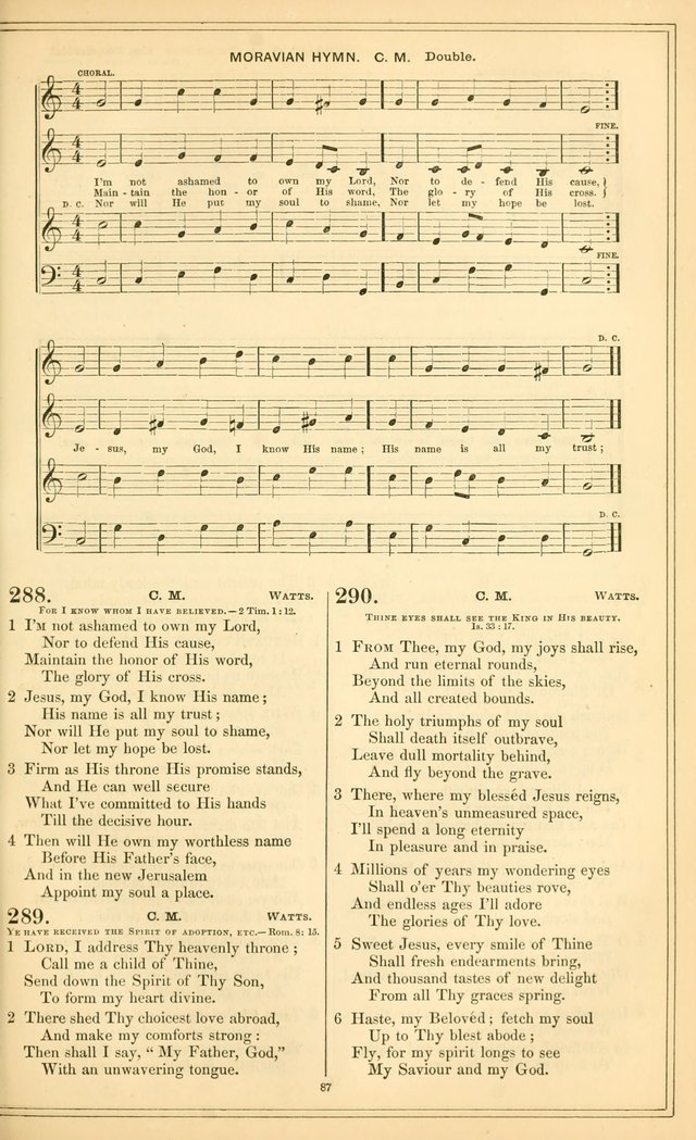 The New Congregational Hymn and Tune Book, for Public, Social and Private  Worship page 102