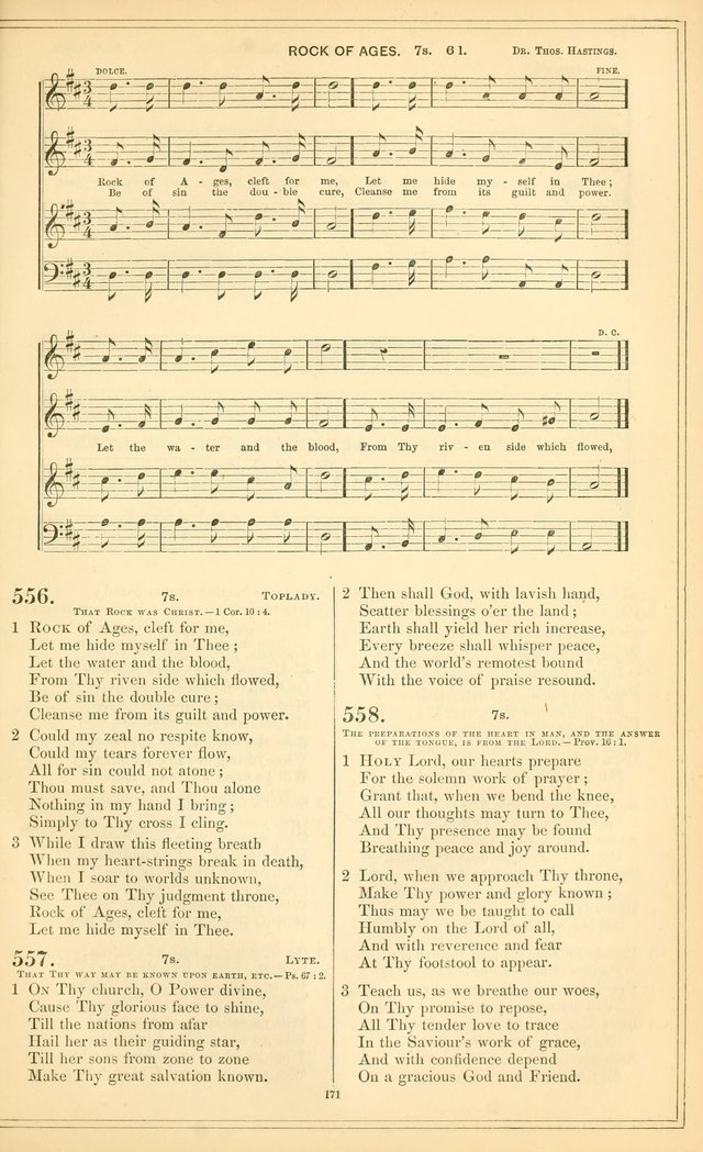 The New Congregational Hymn and Tune Book, for Public, Social and Private  Worship page 186
