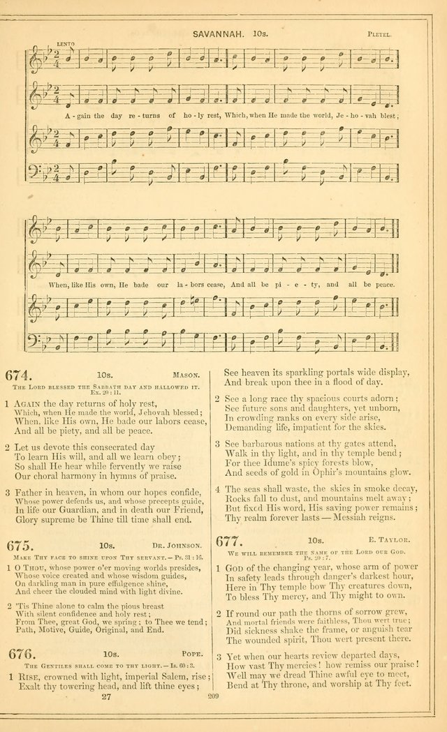 The New Congregational Hymn and Tune Book, for Public, Social and Private  Worship page 224
