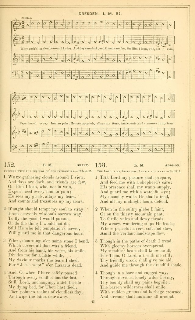 The New Congregational Hymn and Tune Book, for Public, Social and Private  Worship page 60