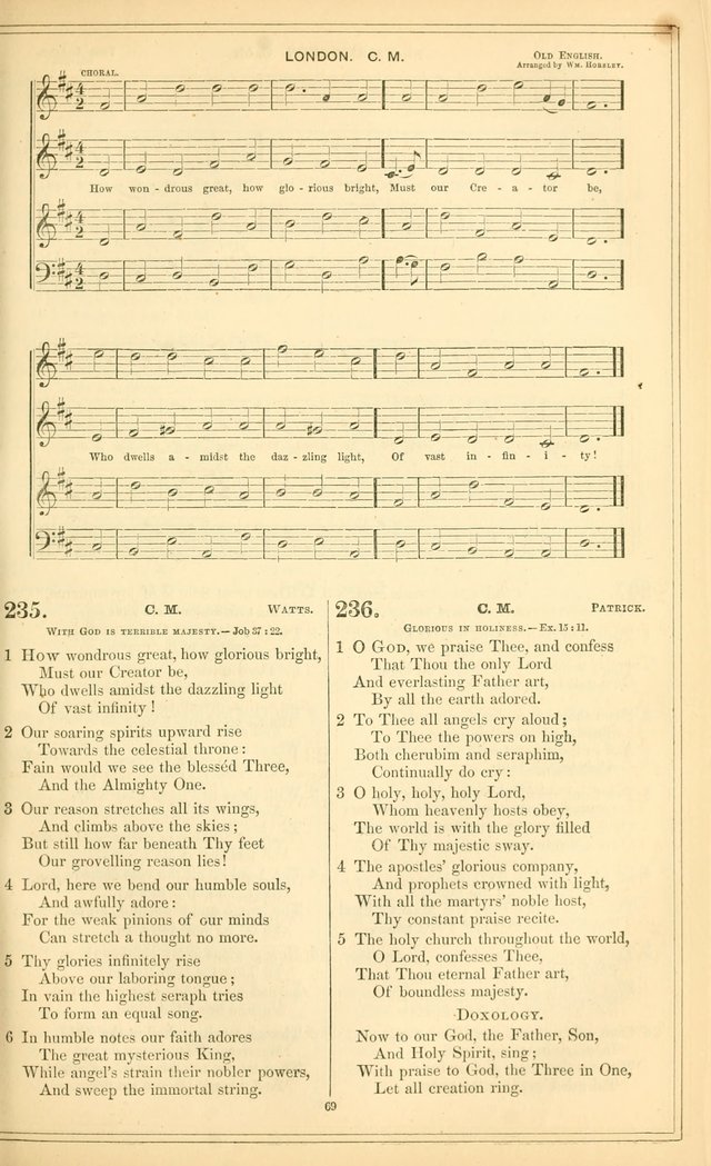 The New Congregational Hymn and Tune Book, for Public, Social and Private  Worship page 84