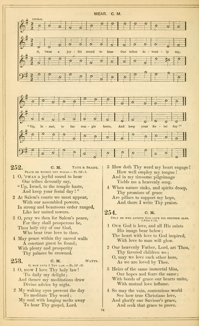 The New Congregational Hymn and Tune Book, for Public, Social and Private  Worship page 89