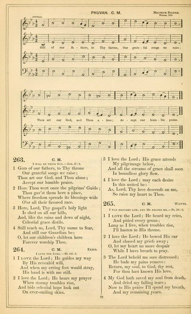 The New Congregational Hymn and Tune Book, for Public, Social and Private  Worship page 93